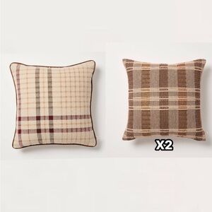 3 18"x18" Square Toss Pillows - Hearth & Hand™ with Magnolia